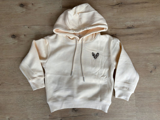 Pull coeur enfant