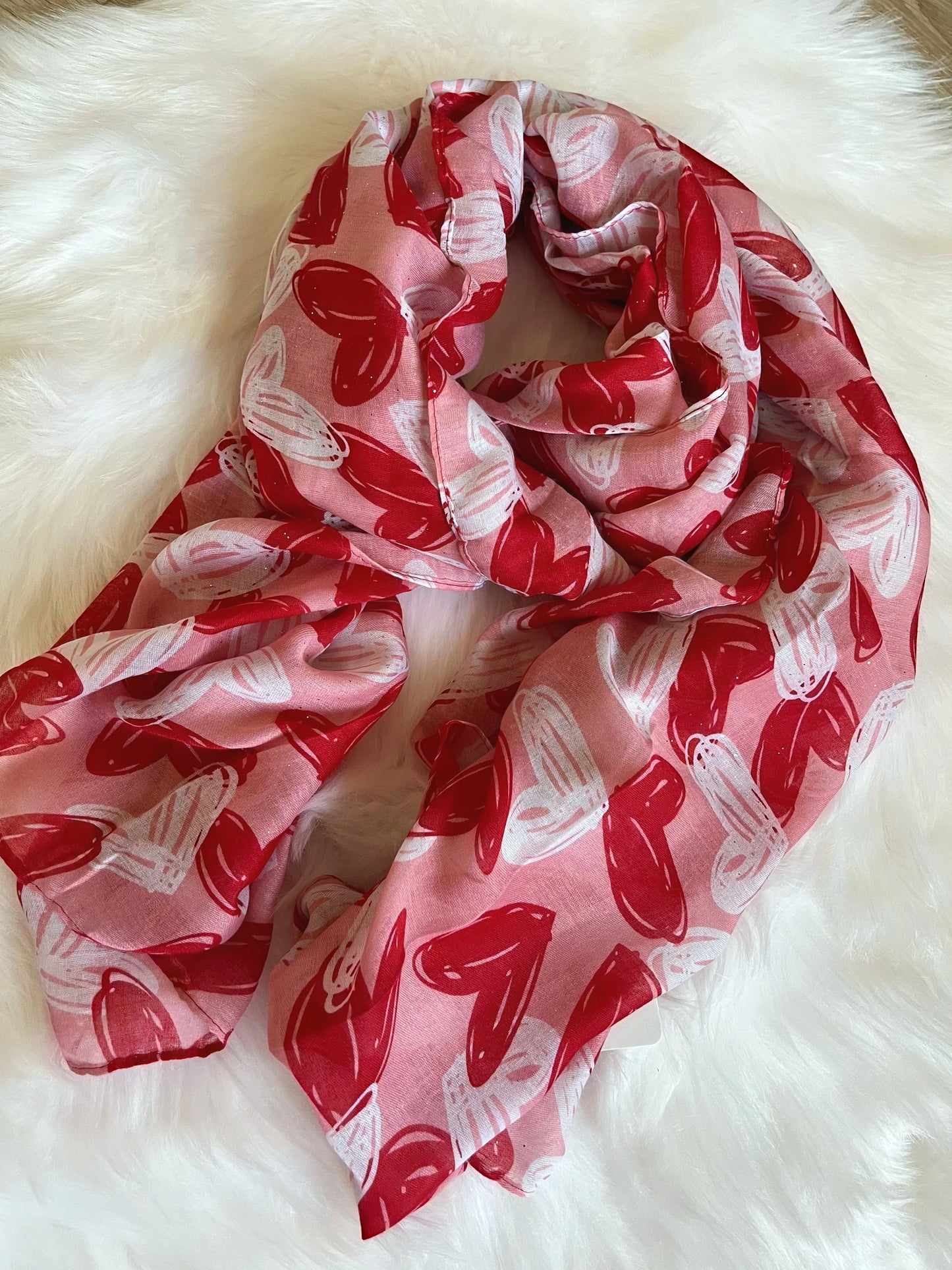 Foulard coeur