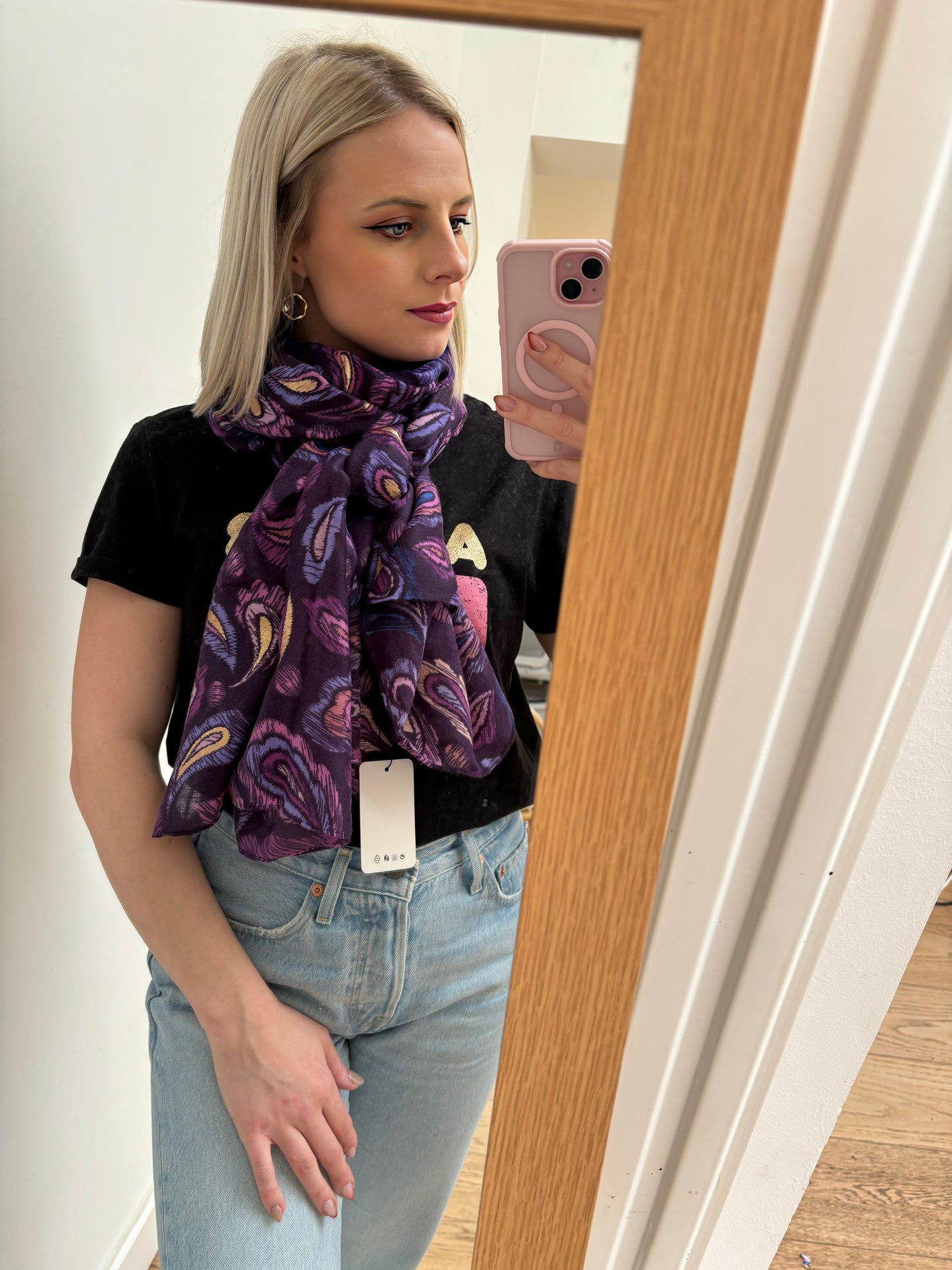 Foulard  violet