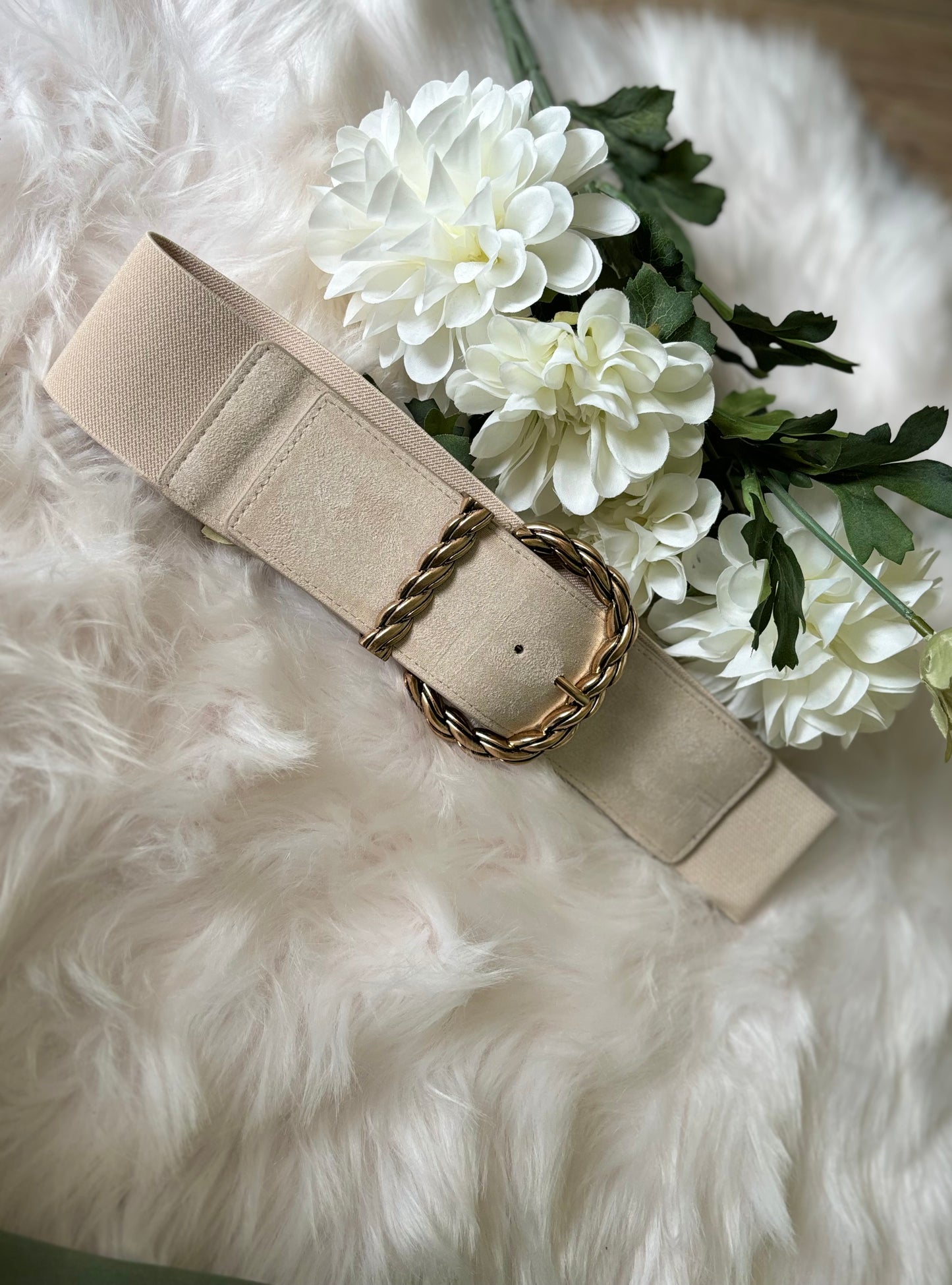 Ceinture beige